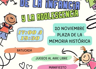 DÍA DE LOS DERECHOS DE LA INFANCIA Y LA ADOLESCENCIA