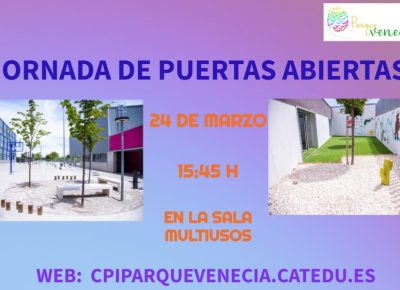 JORNADA DE PUERTAS ABIERTAS 25/26